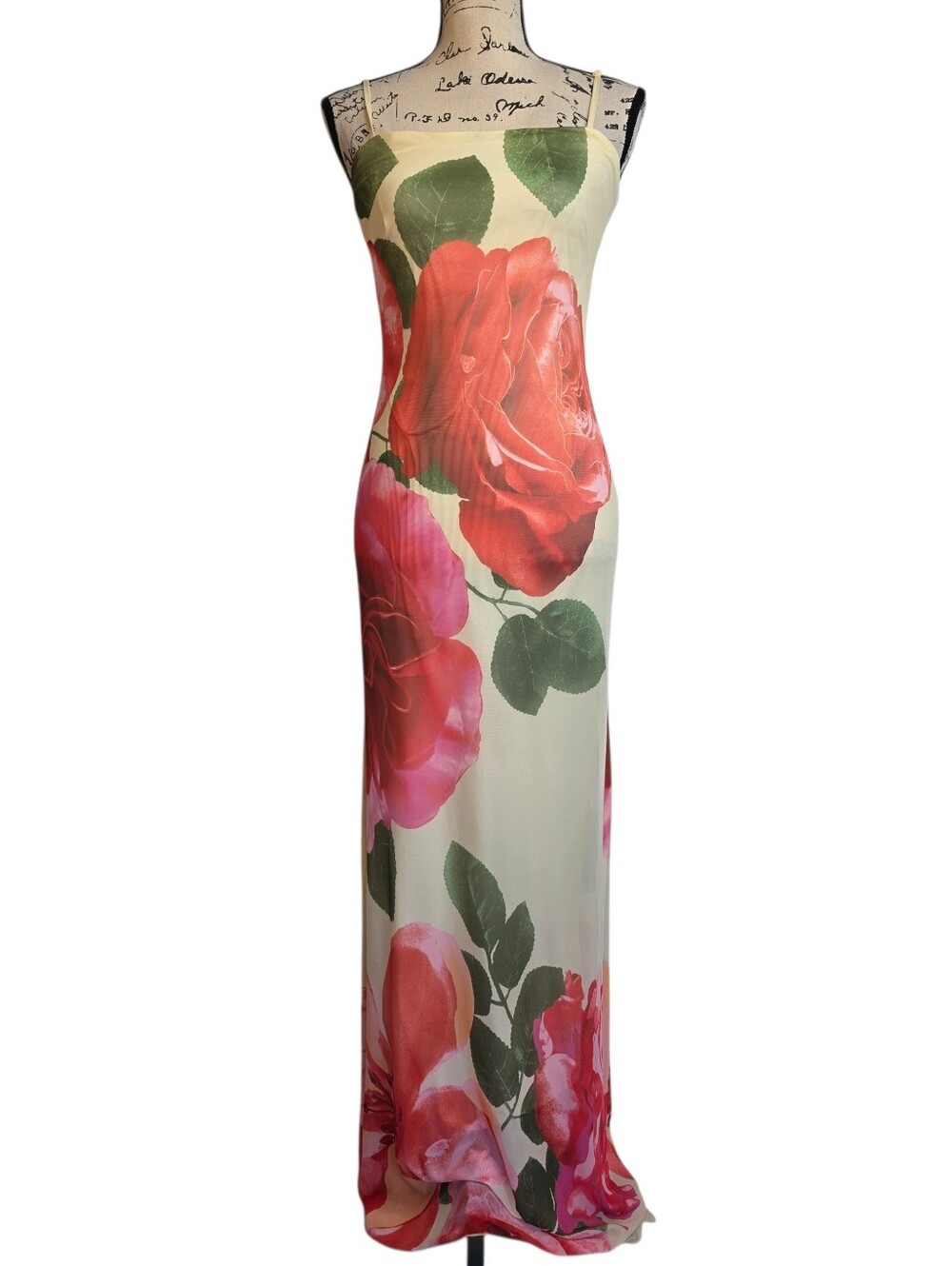 Sincerely Jules NWT Floral Mesh Maxi Dress L